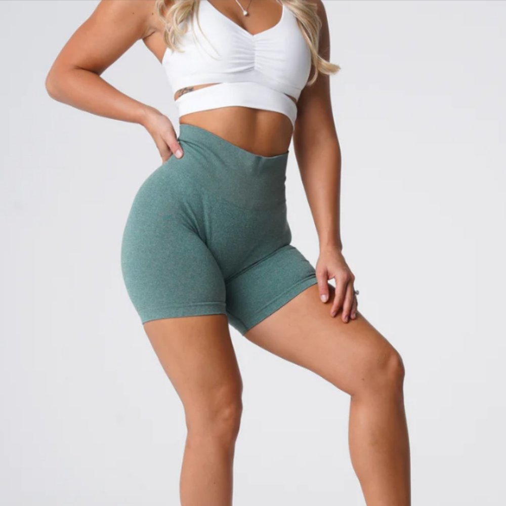 NVGTN Forest Green Pro Seamless Shorts Size L